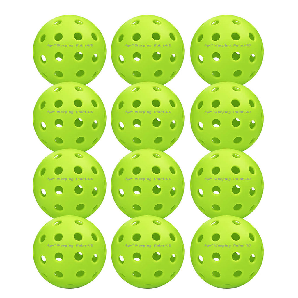Outdoor Practice Pickleballs - Green