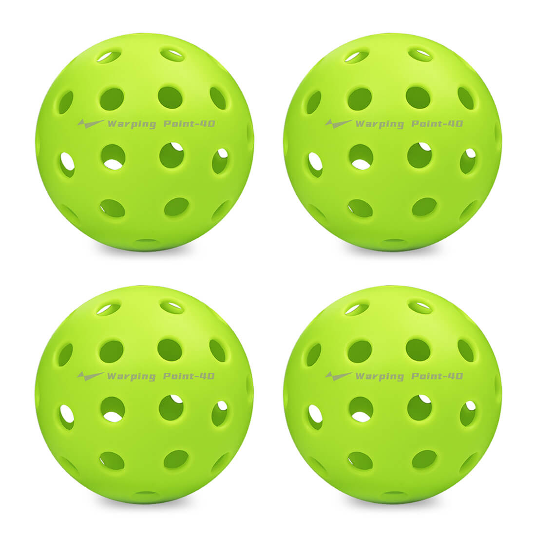 Outdoor Practice Pickleballs - Green